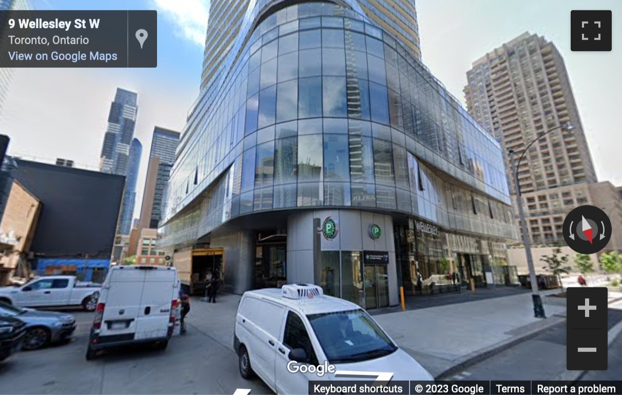 Street View image of 15 Wellesley Street West, Suite 201, Toronto, Ontario