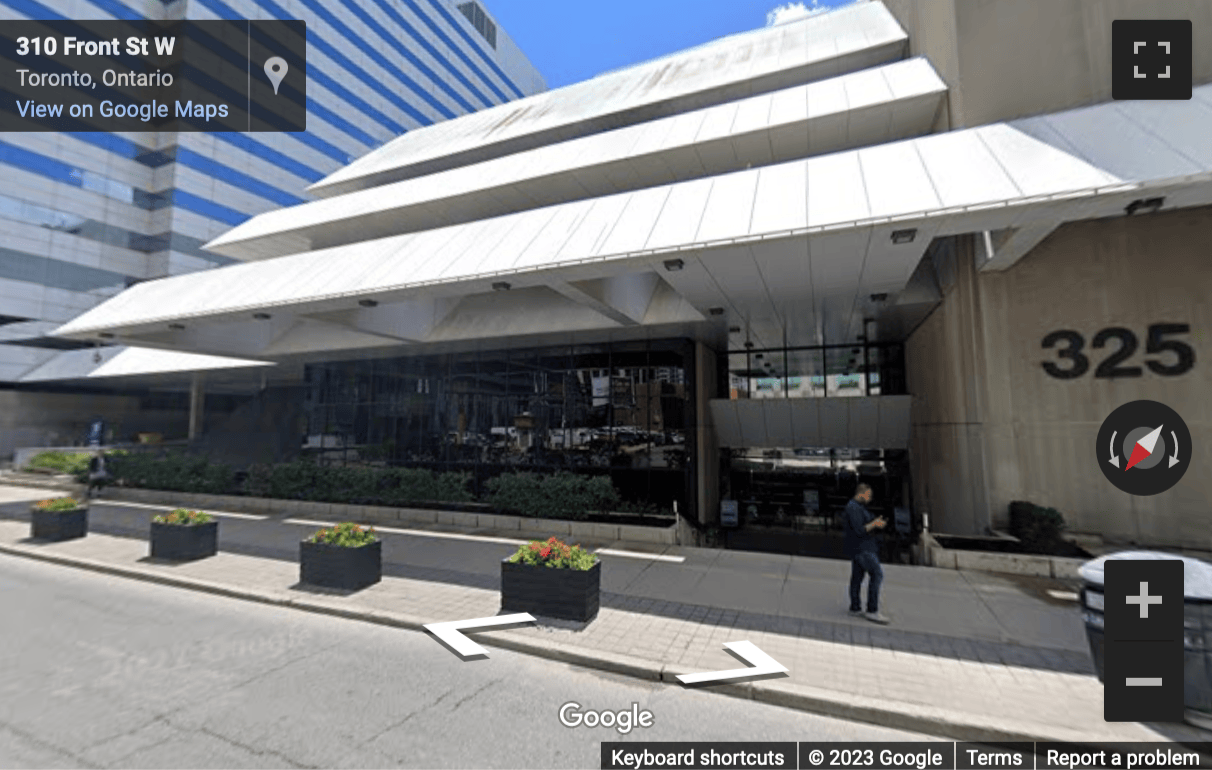 Street View image of 325 Front West Street, Toronto, Ontario