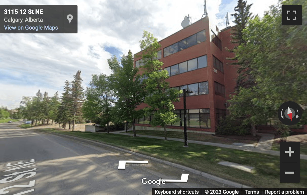 Street View image of 3115 12th Street North East, Calgary