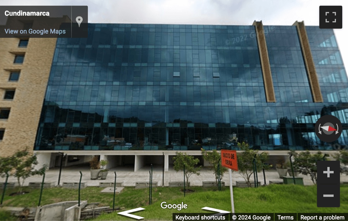 Street View image of Vereda Fagua, Sector La Caro, Autopista Norte, Proyecto Sibelius Empresaria 2, Municipio de Chia Cud