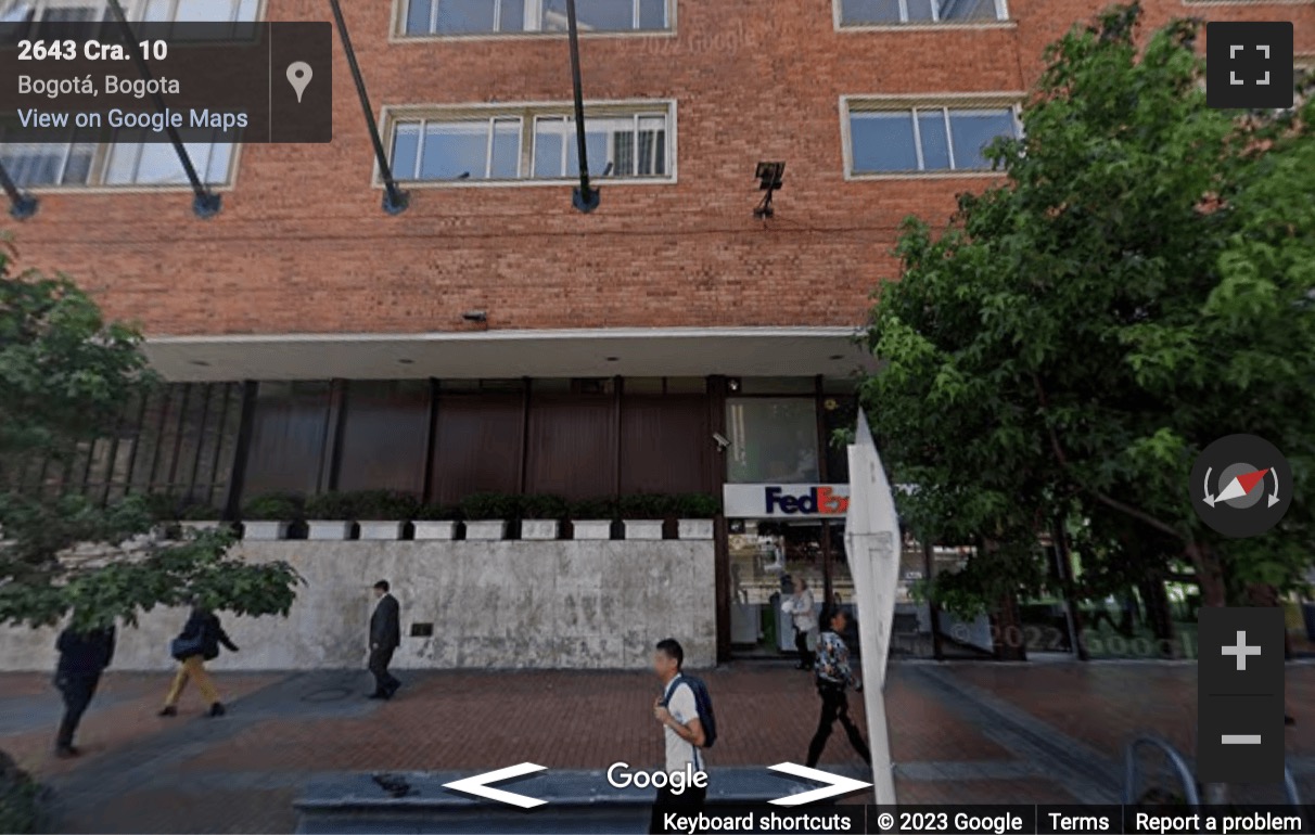 Street View image of Carrera 10 No. 26-21, Bogota