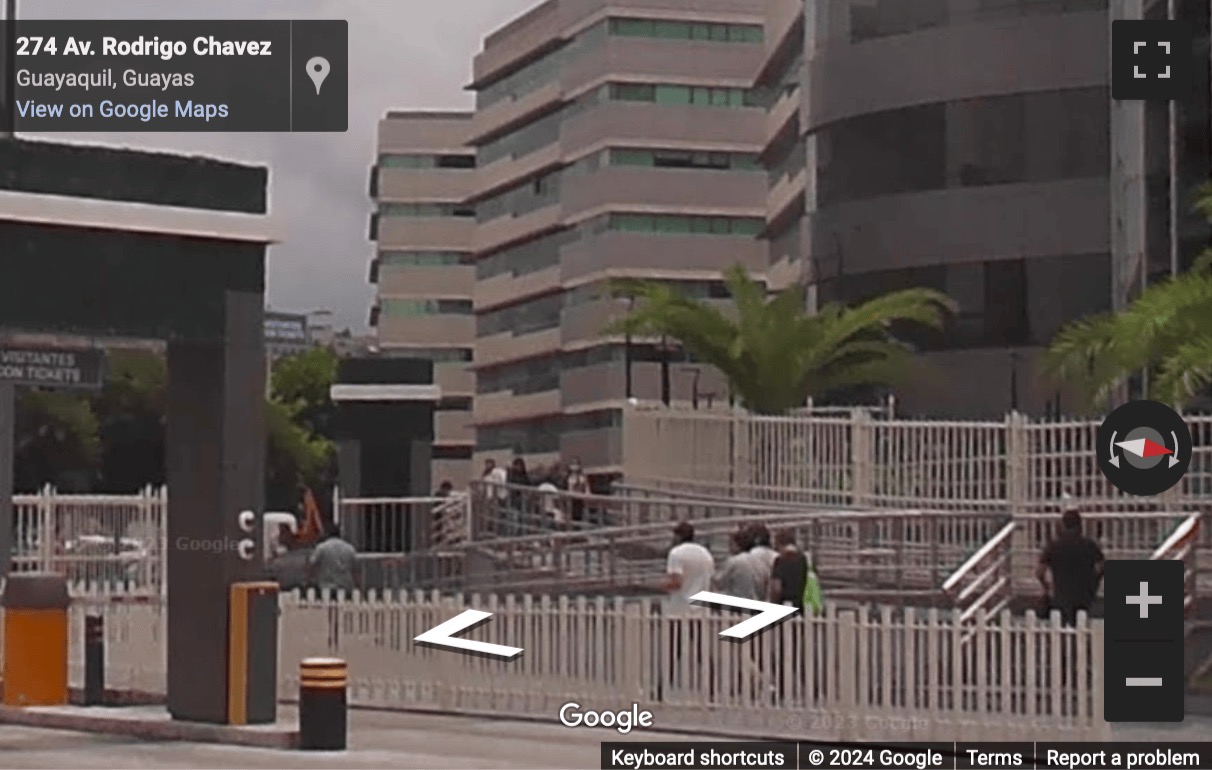 Street View image of Avenida Rodrigo De Chavez, Parque Empresarial Colon, Edificio Pacifica Center, Piso 8 y 9, Guayaquil