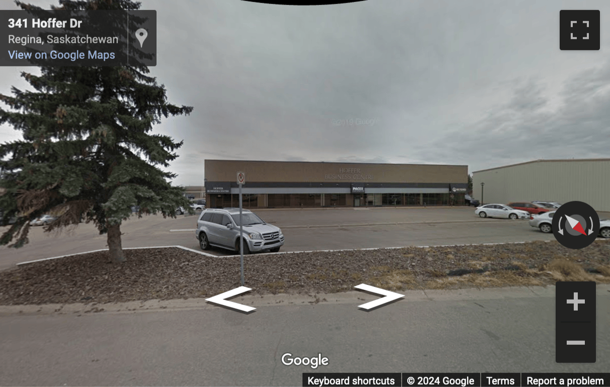 Street View image of 335 Hoffer Drive, Regina, Saskatchewan