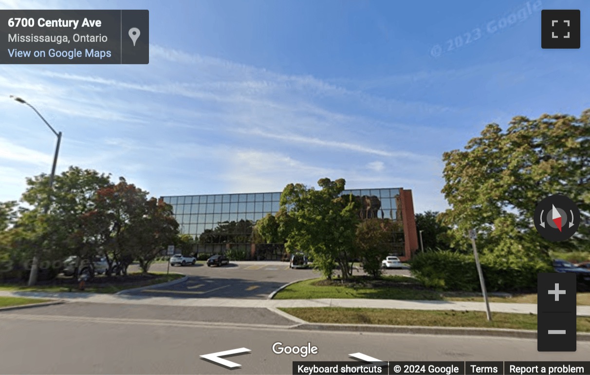 Street View image of 6700 Century Avenue, 3rd Floor, Mississauga, Ontario
