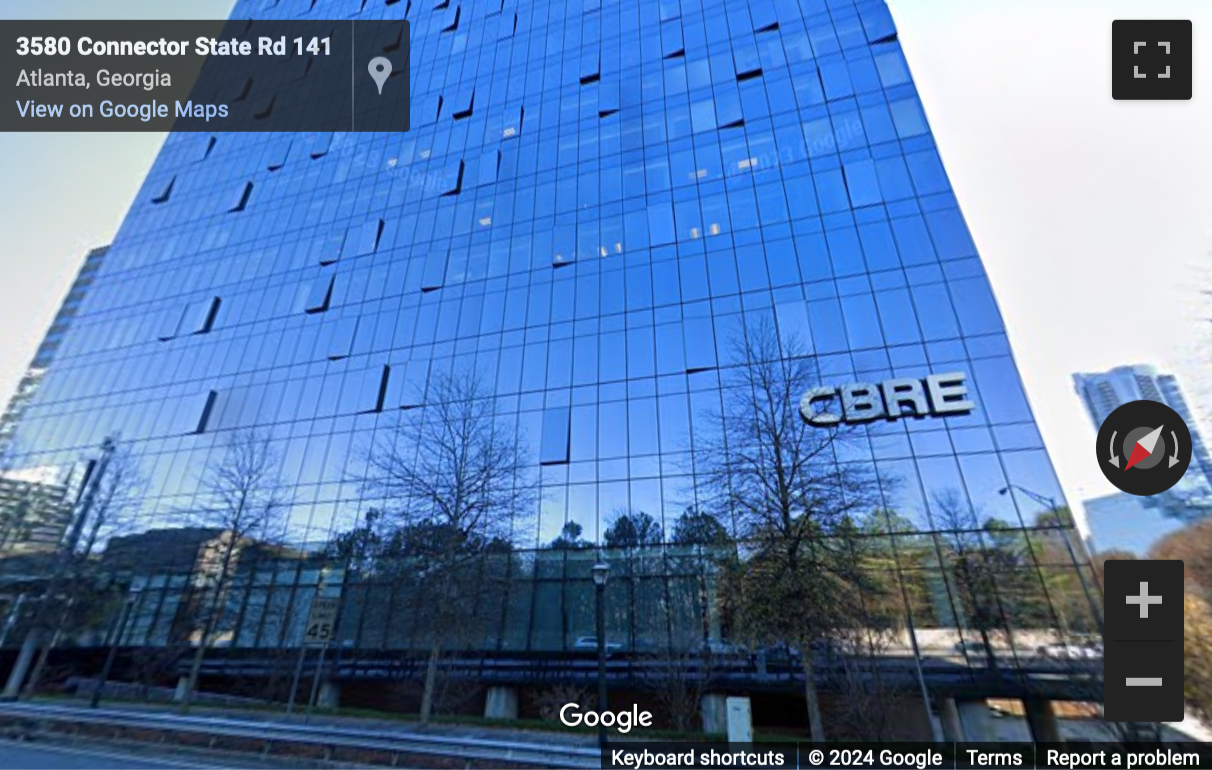 Street View image of 3550 Lenox Road NorthEast, Three Aliance Center, 21st Floor, Atlanta, Georgia