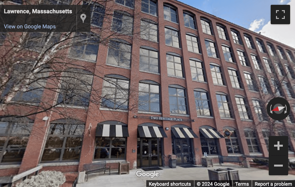 Street View image of 439 South Union Street, Suite 206, Lawrence, Massachusetts