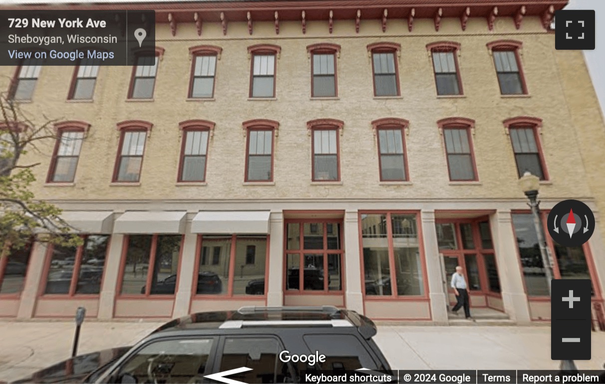 Street View image of 703 North 8th Street, 300, Sheboygan, Wisconsin