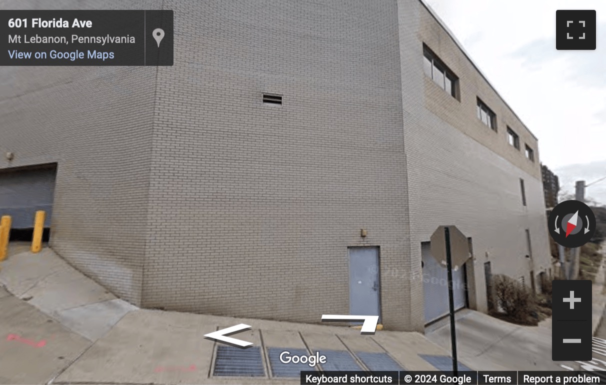 Street View image of 650 Washington Road, 2nd Floor, Pittsburgh, Pennsylvania