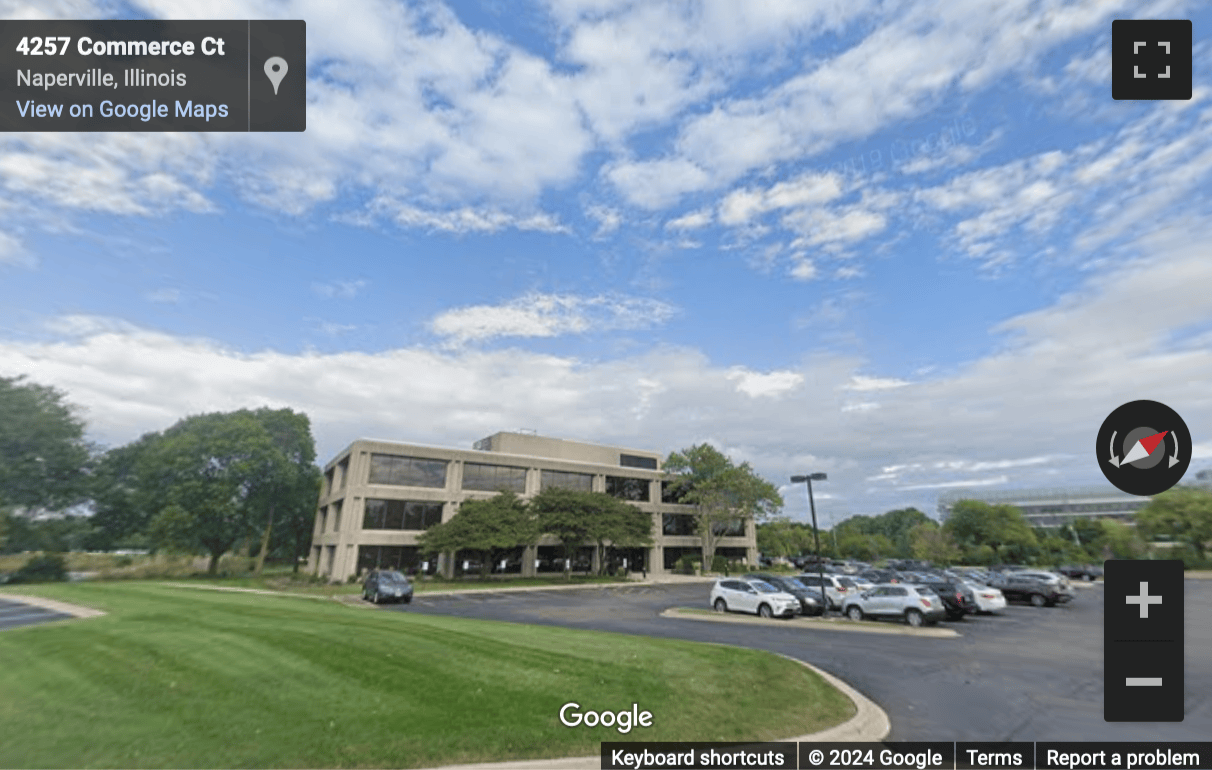 Street View image of 4200 Commerce Court, 3rd Floor, Lisle, Illinois