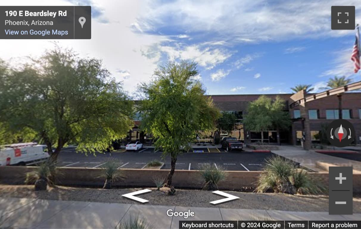 Street View image of 19820 North 7th Street, Phoenix, Arizona
