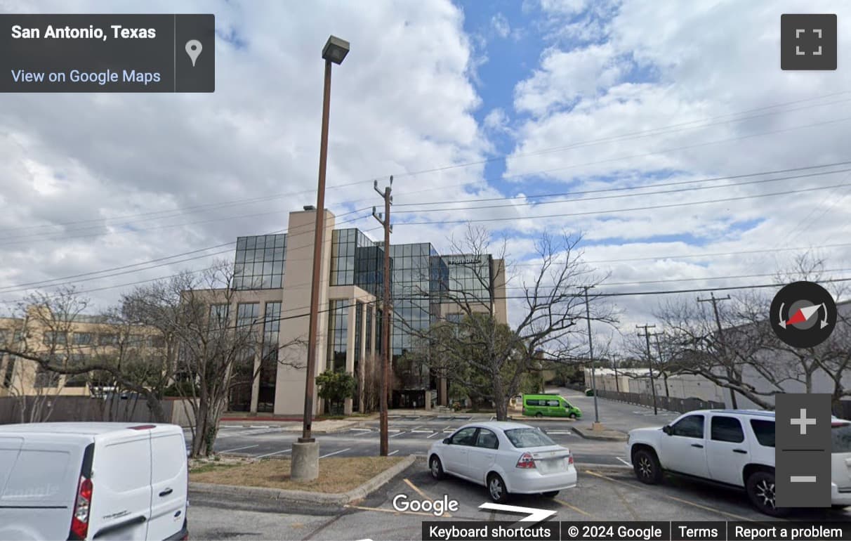 Street View image of 8119 Datapoint Drive, 4th, 5th and 6th Floor, San Antonio, Texas