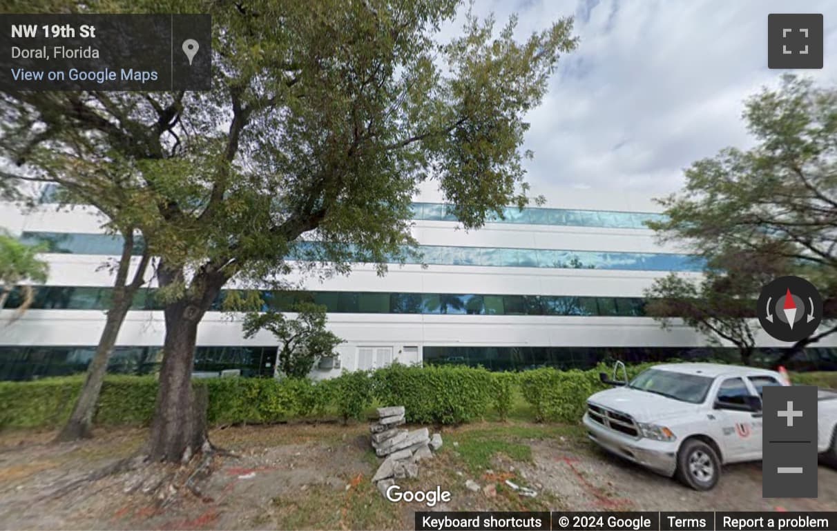 Street View image of 2001 NorthWest 107th Avenue, Suite 450, Doral, Florida
