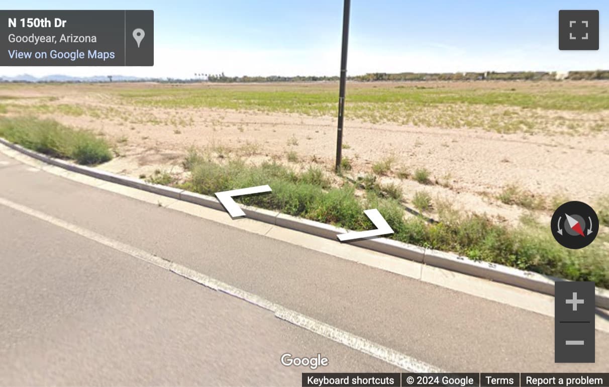 Street View image of 15150 West Park Place, 2nd Floor, Goodyear, Arizona