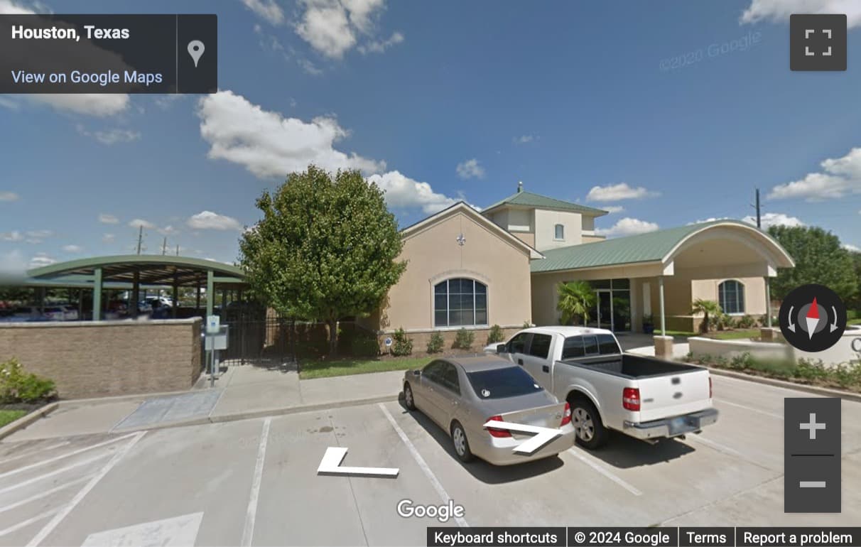 Street View image of 12650 Crossroads Park Drive, Suite 100, Houston, Texas