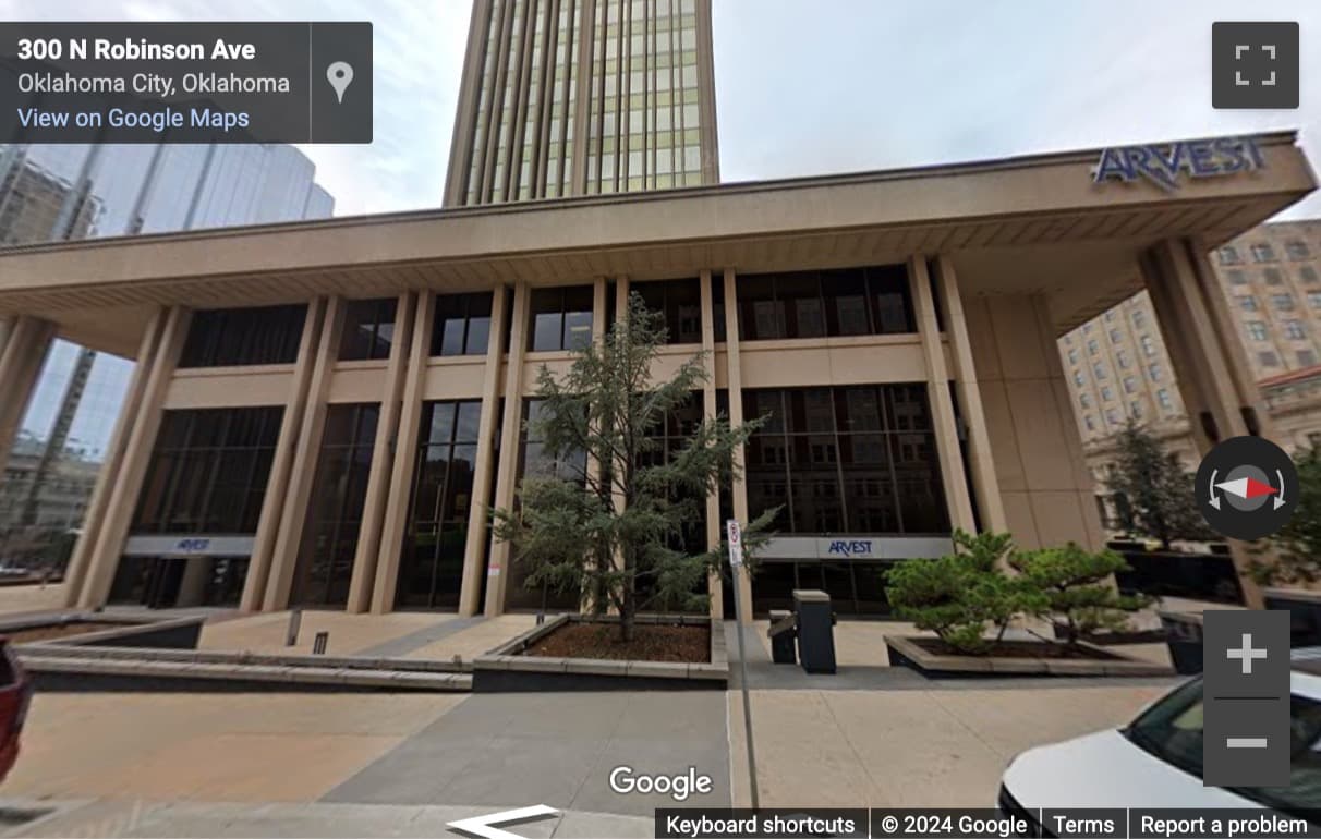 Street View image of 201 Robert Samuel Kerr Avenue, Suite 700, Oklahoma City