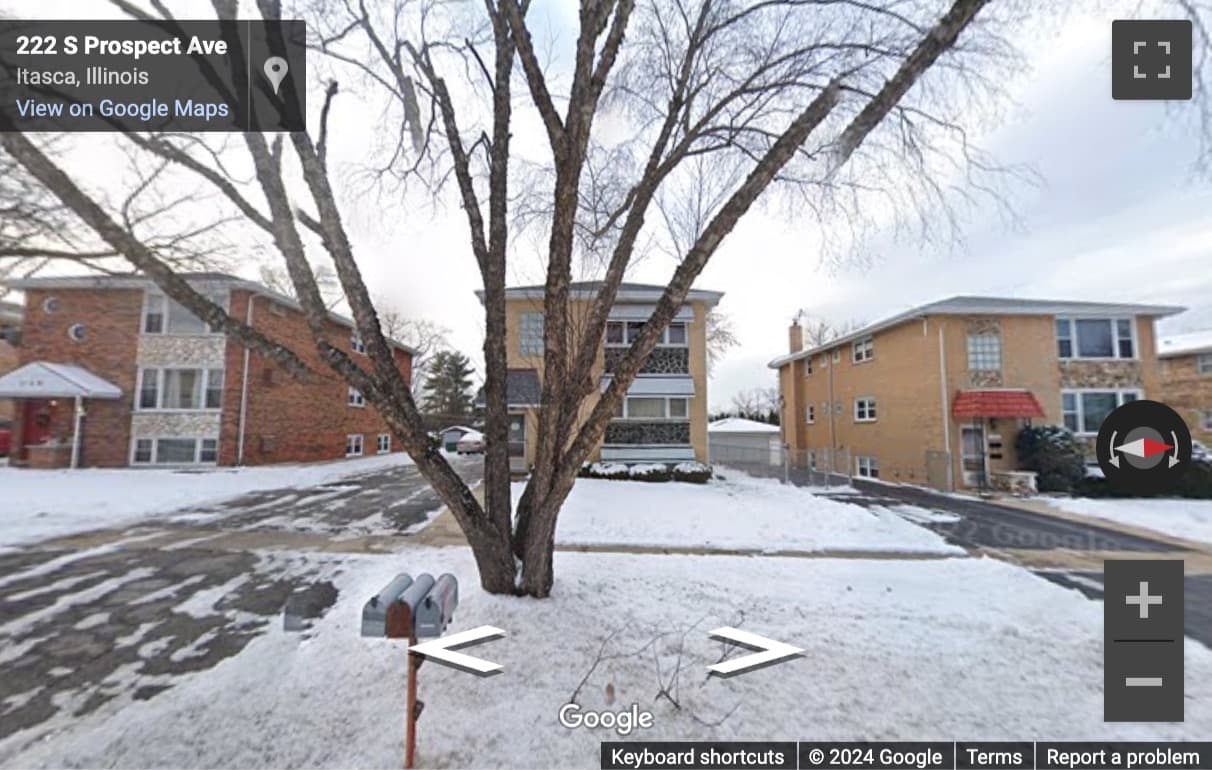 Street View image of 222 South Prospect Avenue, 1st, 2nd & 3rd Floor, Park Ridge, Illinois