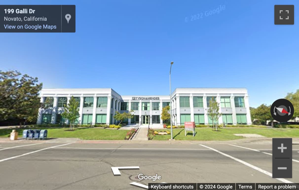 Street View image of 371 Bel Marin Keys Boulevard, 1st Floor, Novato, California