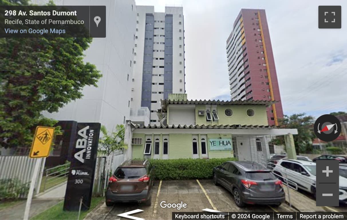 Street View image of Avenida Santos Dumont 300, Bairro dos Aflitos, Recife