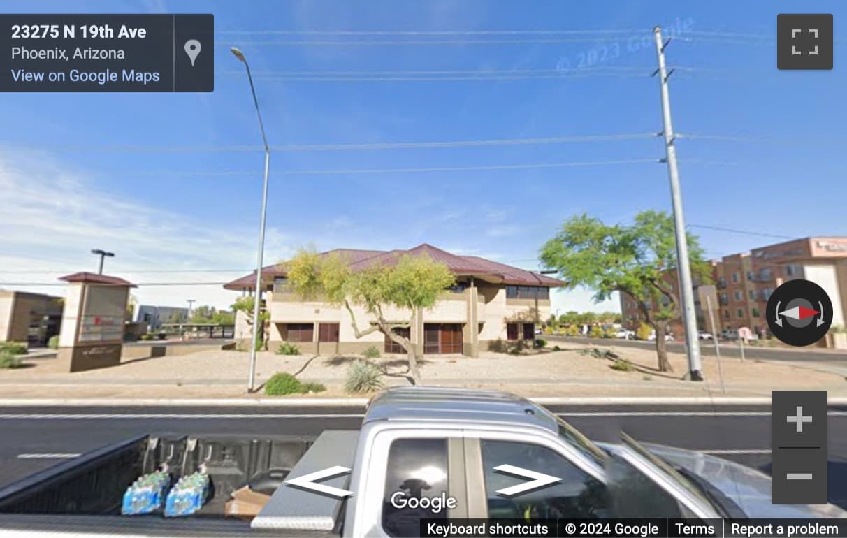Street View image of 1904 W Parkside Ln, Suite 100, Phoenix, Arizona