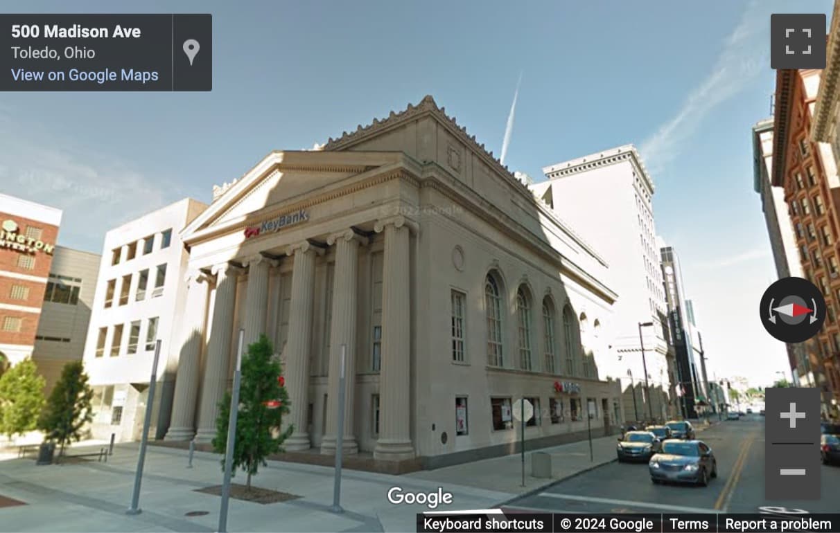 Street View image of 241 North Superior Street, 2nd & 3rd Floor, Toledo, Ohio