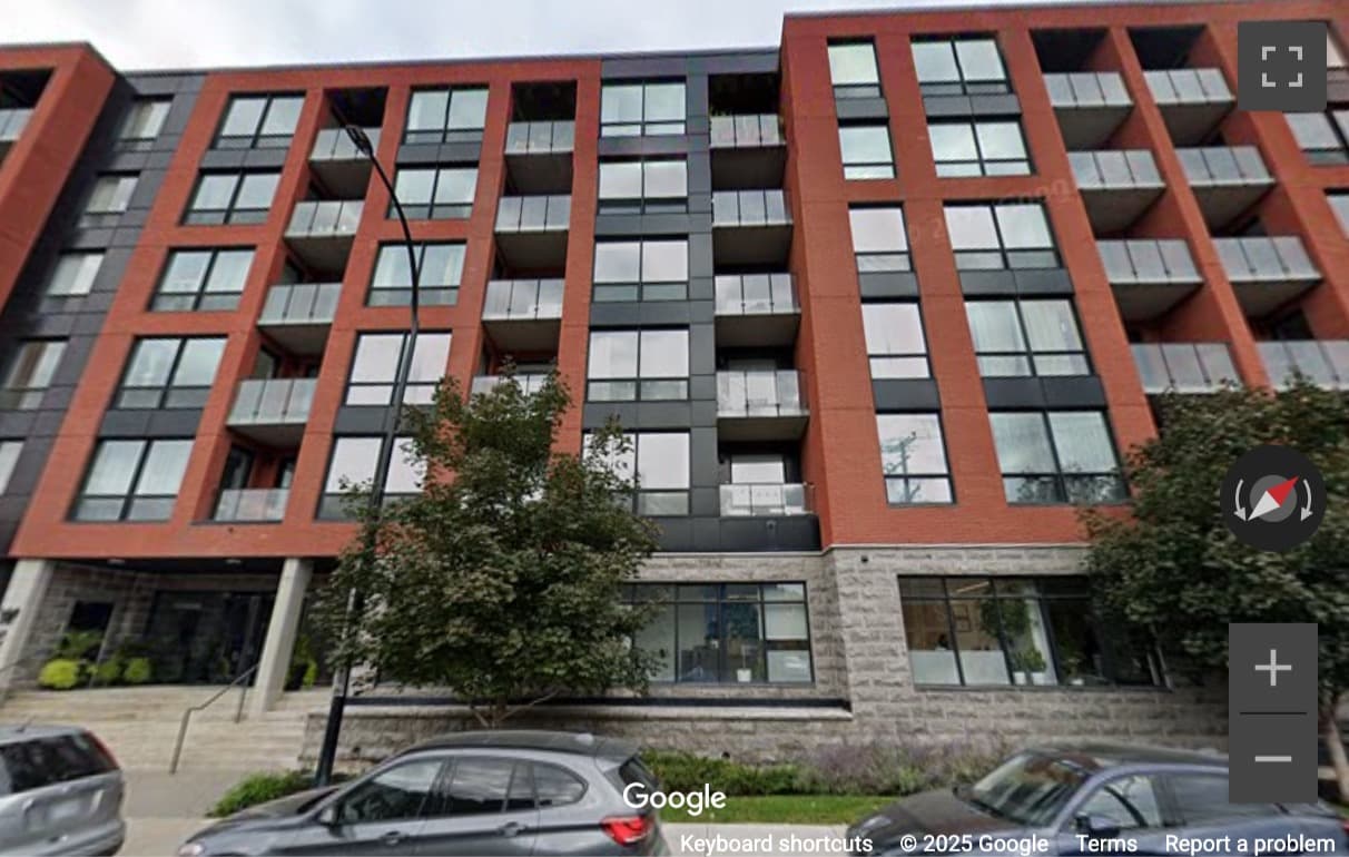 Street View image of 2727 Saint-Patrick Street No. 109, Montreal, Quebec