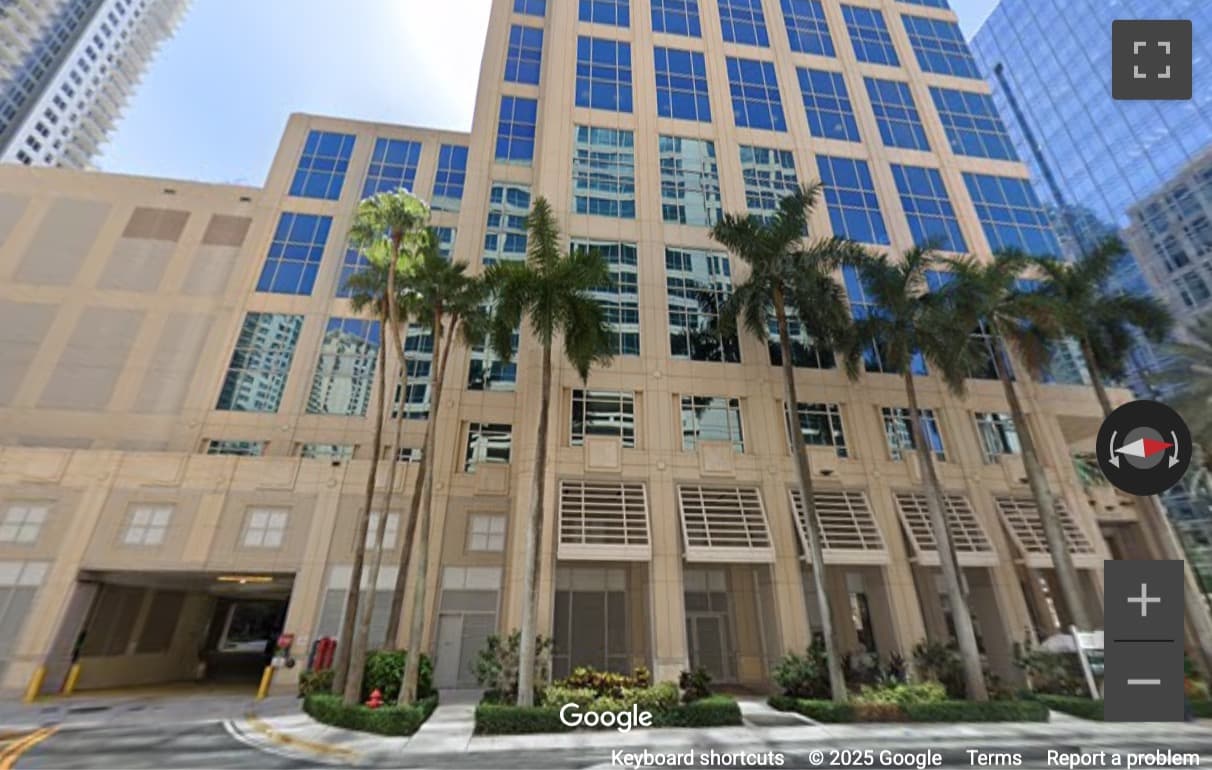 Street View image of 200 East Las Olas Boulevard, 14th Floor, Fort Lauderdale, Florida
