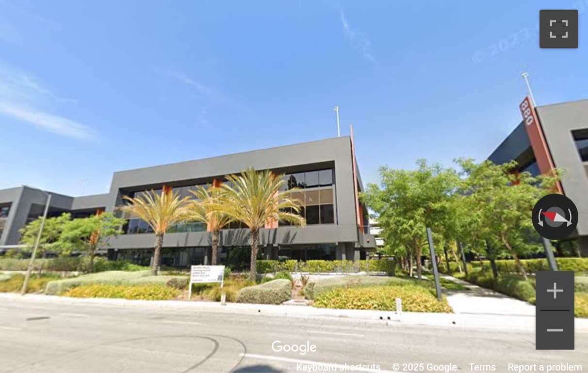 Street View image of 840 Apollo St, El Segundo, California