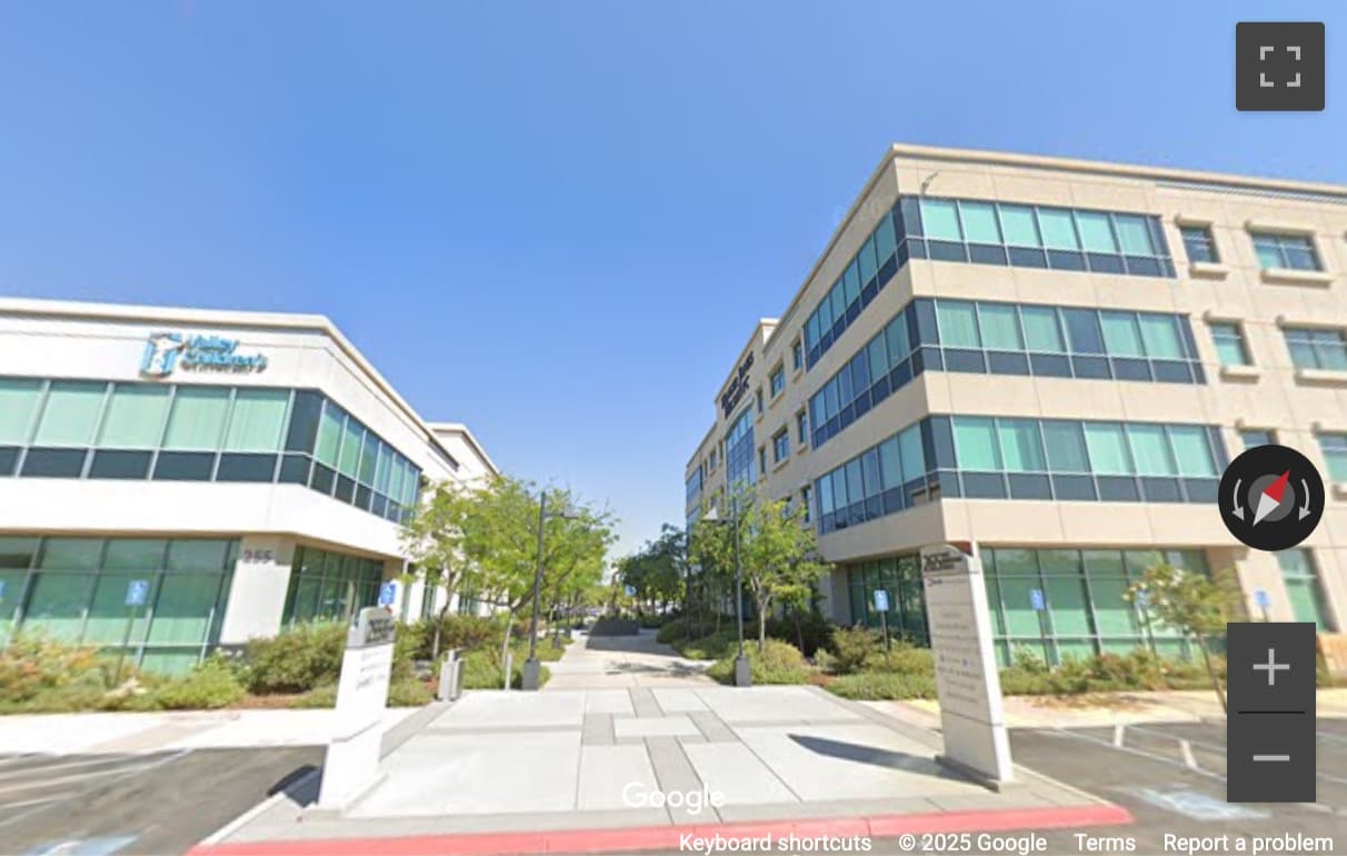 Street View image of 265 E River Park Circle, 1st Floor, Fresno, California
