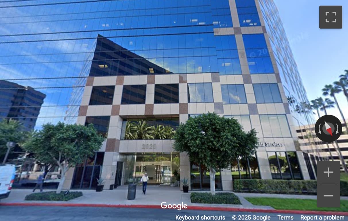 Street View image of 2020 Main St, Suite 1200, Irvine, California