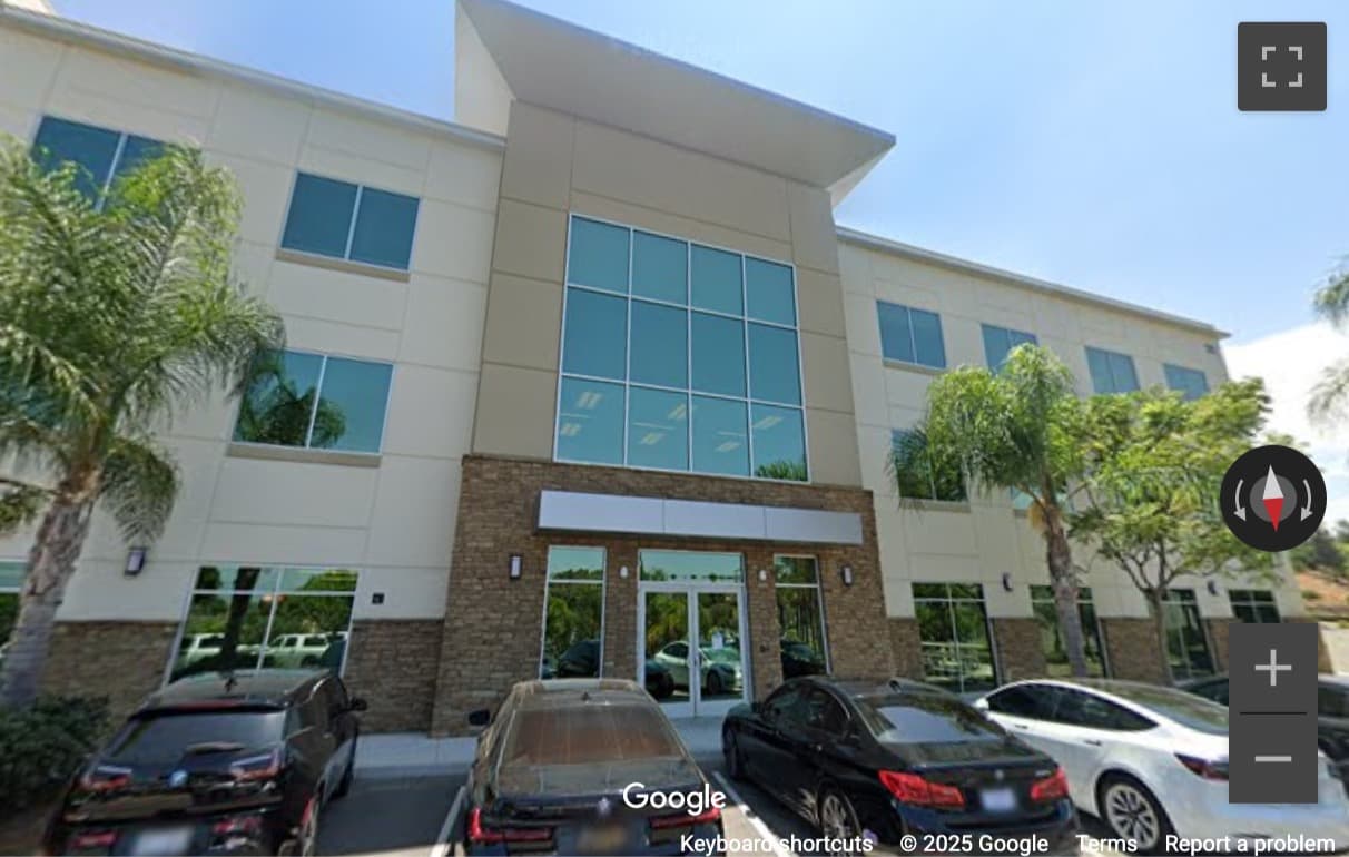 Street View image of 21 Rancho Camino Dr, Pomona, California