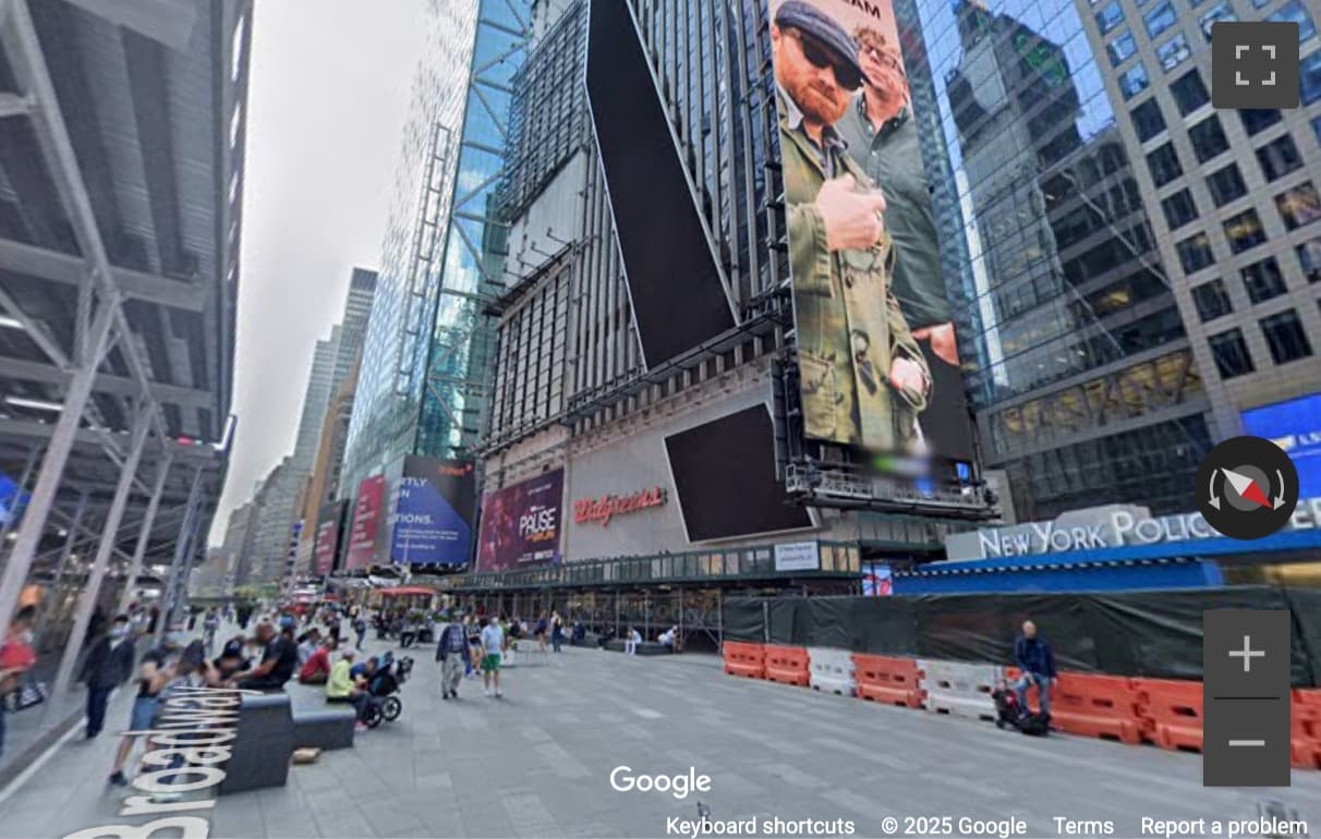Street View image of 1501 Broadway, 12th Floor, New York City