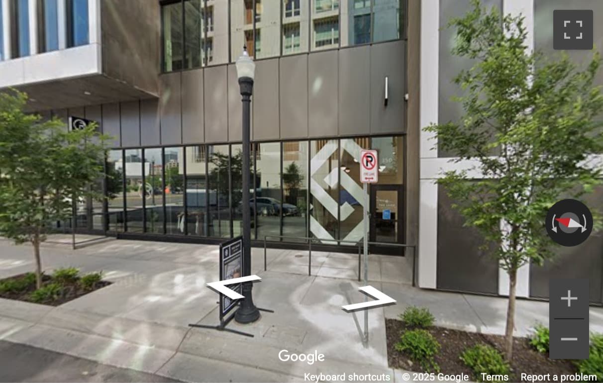 Street View image of 350 East 400 South, Salt Lake City, Utah