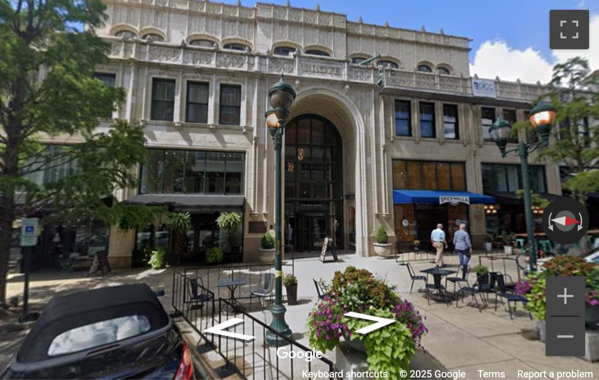 Street View image of 1 Page Avenue, Asheville, North Carolina
