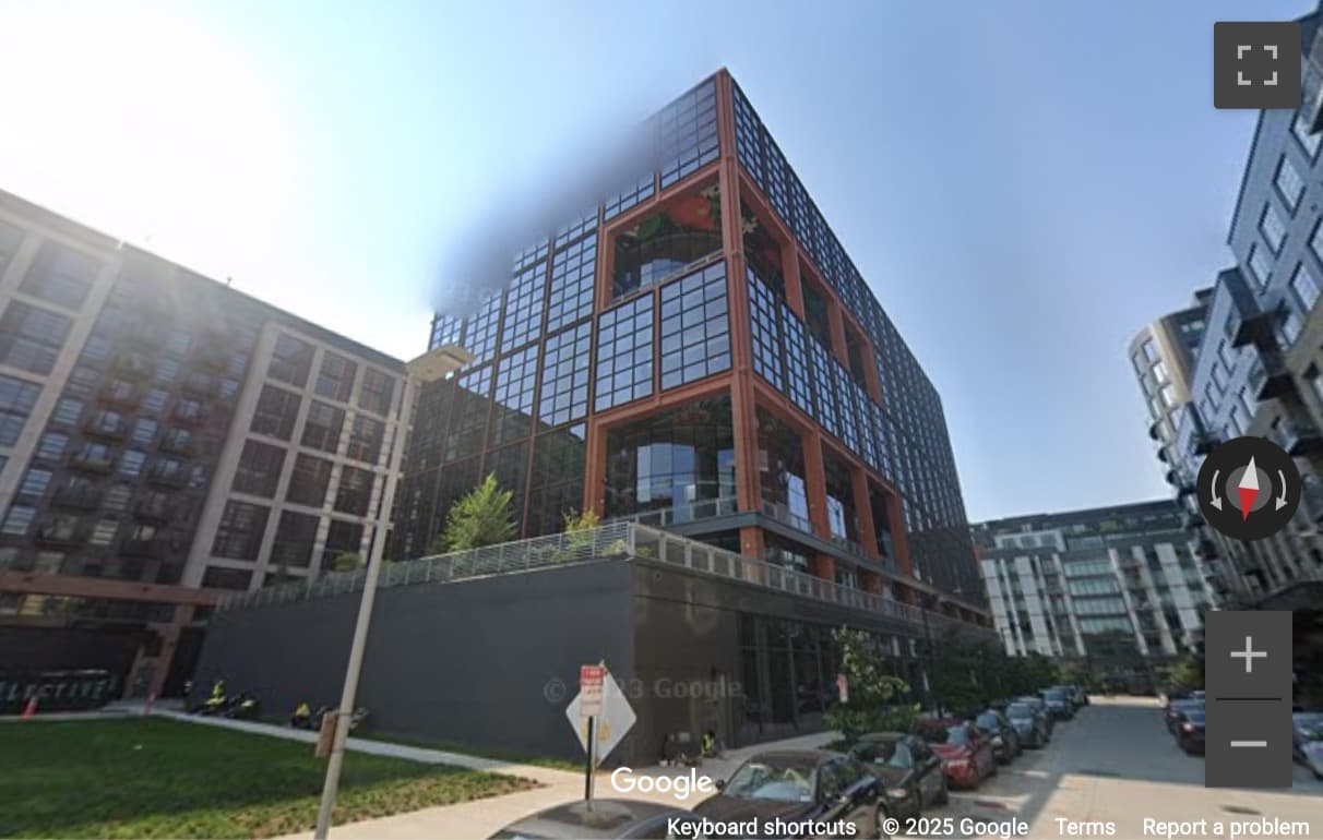 Street View image of 1255 Union Street. NE, 7th Floor, Washington DC, District of Columbia