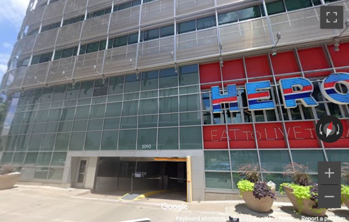 Street View image of 3090 Nowitzki Way, STE 300, Dallas, Texas