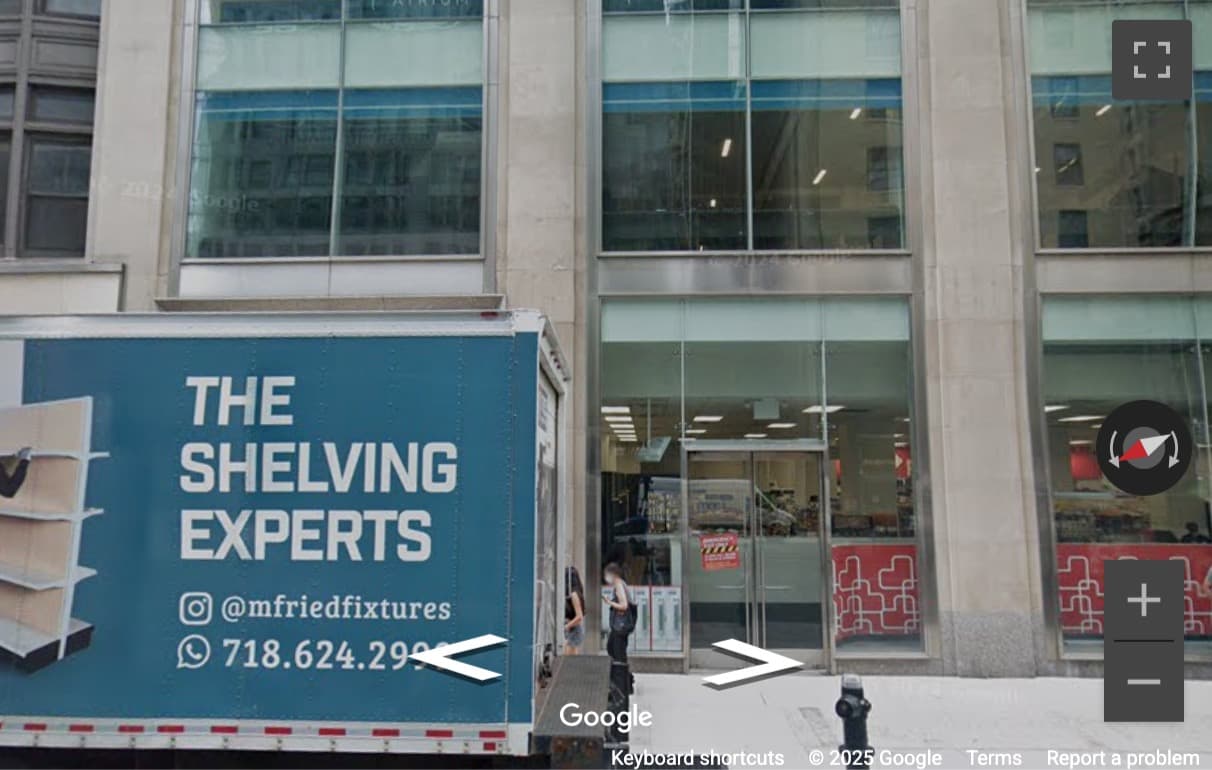 Street View image of 387 Park Avenue South, Manhattan, New York City