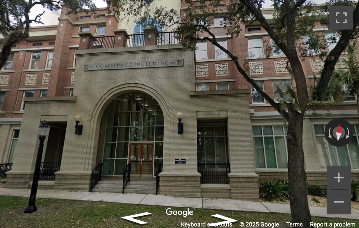 Street View image of 300 East University Avenue, 1st Floor, Gainesville, Florida