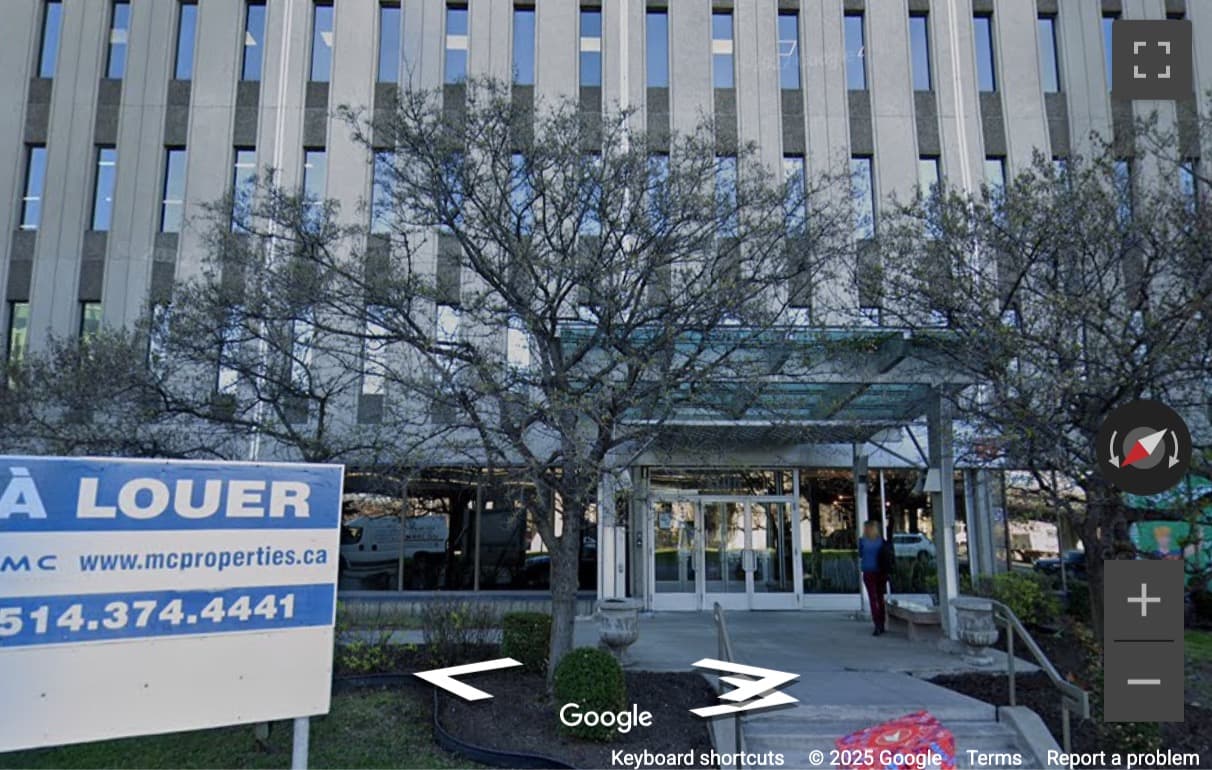 Street View image of 1100 Boulevard Crémazie Est, 8th Floor, Montreal, Quebec
