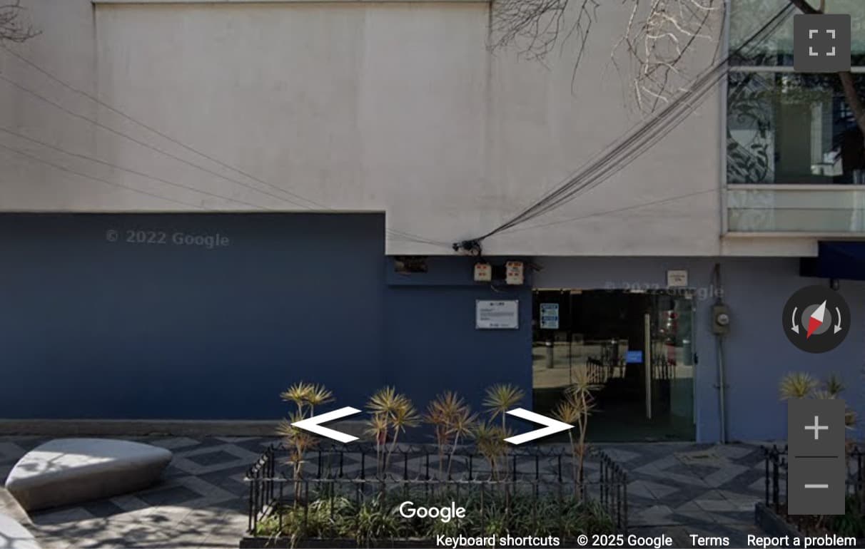 Street View image of 174, Liverpool, Juárez, Mexico City