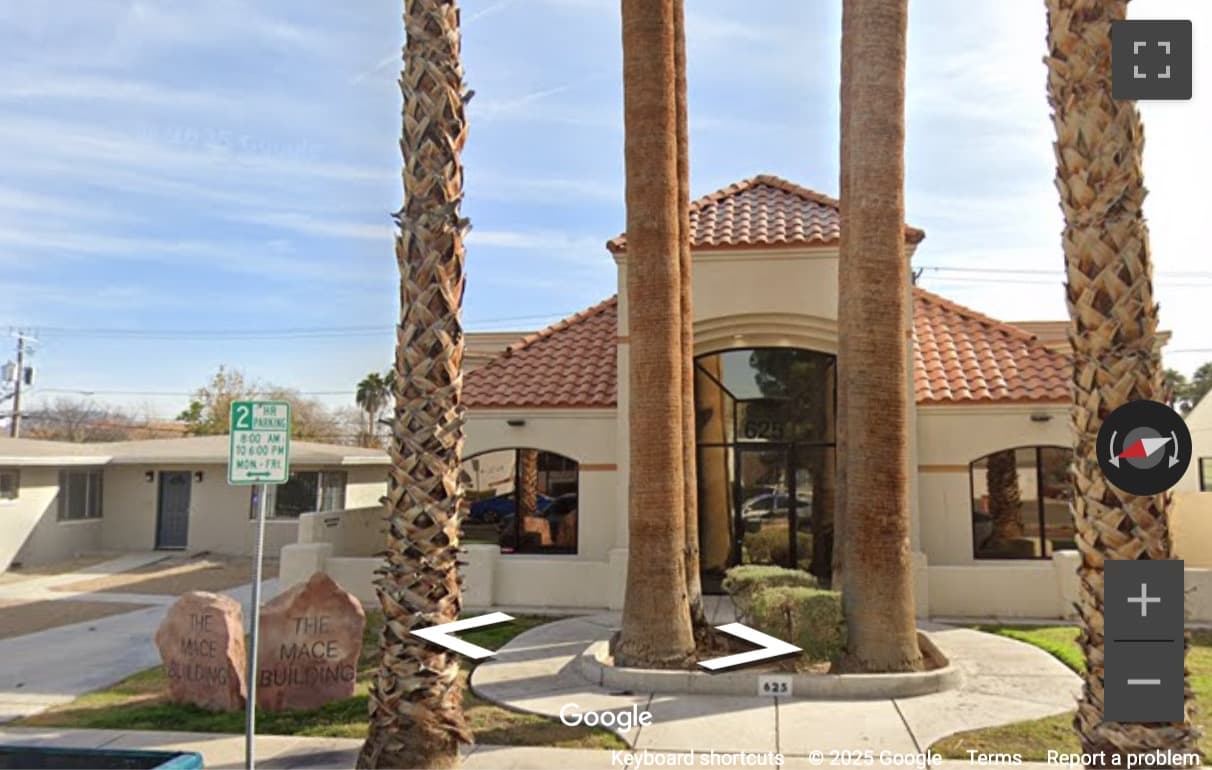 Street View image of 625 South 6th Street, Downtown Las Vegas